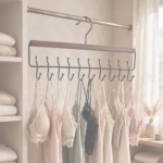 10-Hook Wooden Organizer Hanger 3 10-Hook Wooden Organizer Hanger