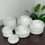 24PCS Frosted Glass Dinner Set 4 24 piece dinner set Kenya