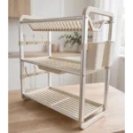 3-Tier Cream Dish Rack