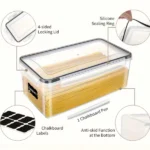 4-Piece Transparent Airtight Food Storage Container Set 5 3.2L food storage container Kenya
