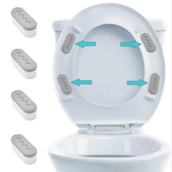 4-Piece Toilet Seat Cushions