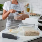 4-Piece Transparent Airtight Food Storage Container Set 4 4 piece storage containers Kenya