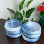 Smoky Ombre Glass Plates