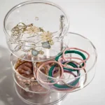 4 Layered Rotating Jewelry Storage Container 9 Acrylic Storage Container Kenya