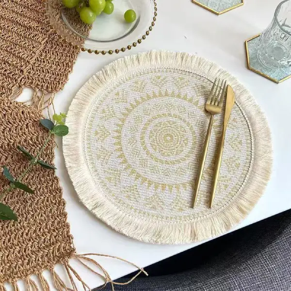 Boho Woven Placemats Kenya