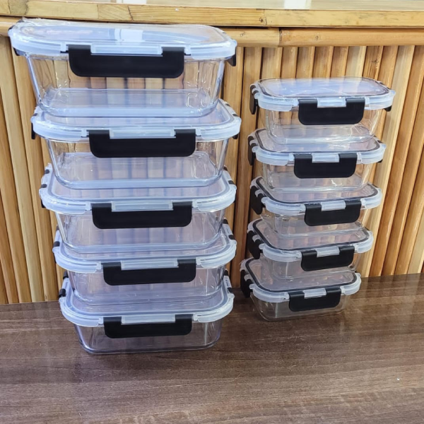 Glass Storage Container Set