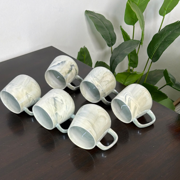 Quality Pearl Marble Mugs