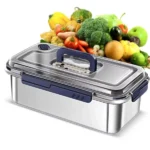 Food Grade Stainless Steel Large Capacity Storage Container 2 Storage Container