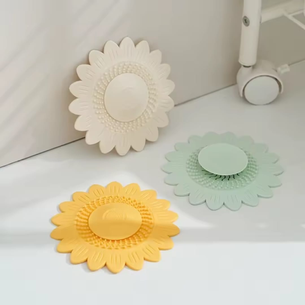 Sunflower Silicone Strainer.