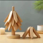 Tree-Shaped Table & Pot Mat