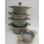 Uakeen 10PCS Non-Stick Cookware Set