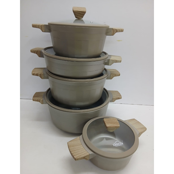 Uakeen 10PCS Non-Stick Cookware Set