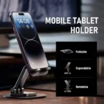 Heavy-Duty Metallic Foldable Phone & Tablet Stand 5 adjustable phone stand Kenya