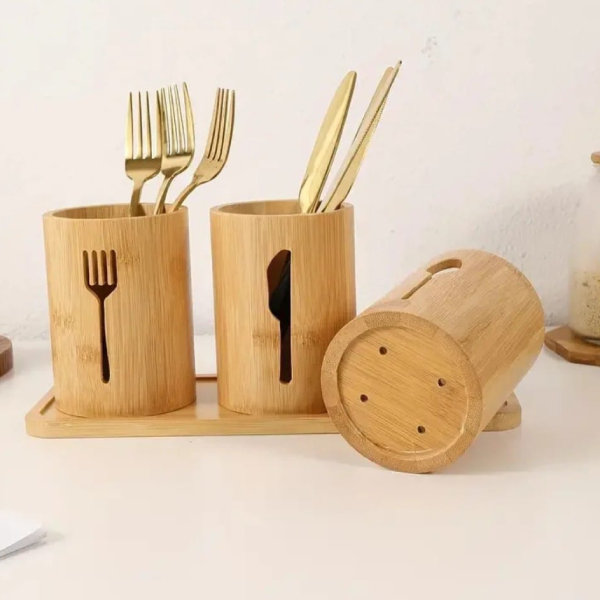 bamboo cutlery holder Kenya