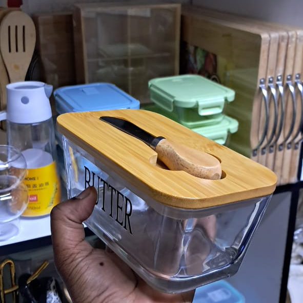 bamboo lid butter dish Kenya