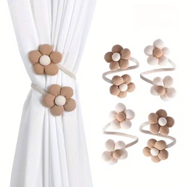 bohemian flower curtain tiebacks Kenya