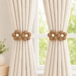 Bohemian Flower Curtain Tiebacks 7 boho curtain tiebacks Kenya