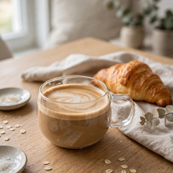 Round Clear Glass Pot Mugs