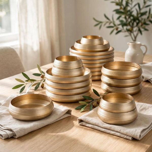 brown dinner set Kenya