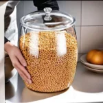 5-Piece Acrylic Storage Airtight Cereal Container Set 5 cereal storage containers Kenya