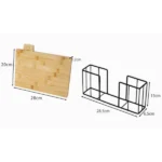 5-Piece Bamboo Chopping Board Set 5 chopping boards Kenya