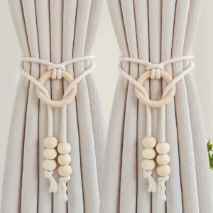 Rope Curtain Tieback Set