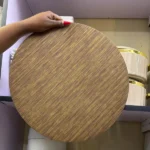Metallic Bronze Effect Round Table Mats 7 dining table mats Kenya (3)