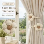 Bohemian Flower Curtain Tiebacks 5 floral curtain tiebacks Kenya