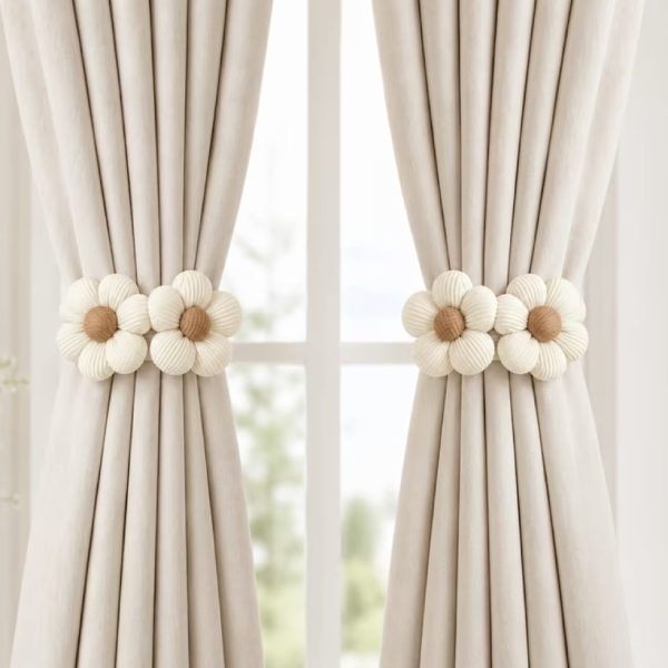flower curtain holders Kenya