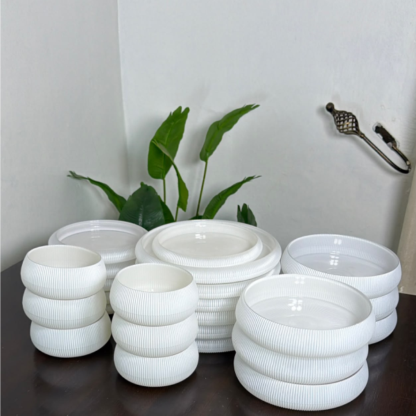 frosted glass dinner set Kenya