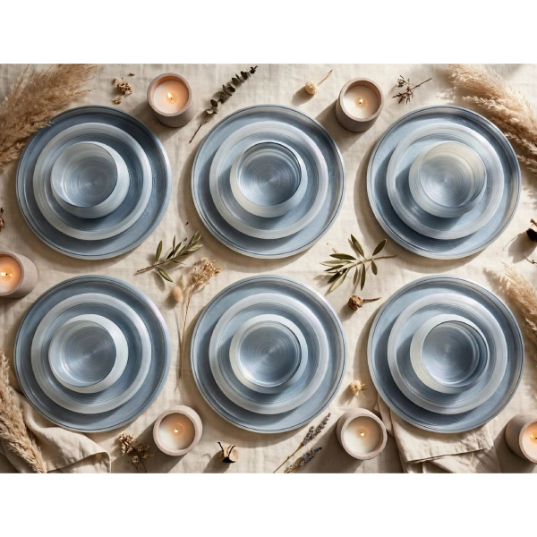 frosted glass dinner set Kenya