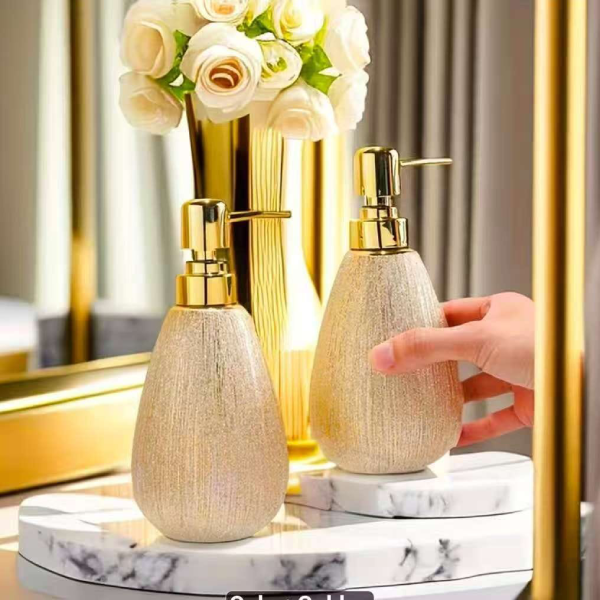 golden ceramic soap dispenser Kenya