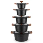 Authentic UCC LIFE Speckled Granite Cookware 7 granite cooking pots Kenya