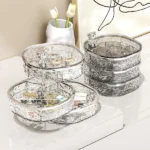 Water Wave Rotating Jewellery Organizer 2 Rotating Jewellery Organizer
