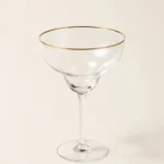 High-Quality Gold Rim Margarita / Coupe Glass 9 luxury cocktail glass Kenya