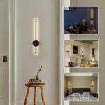 Modern Wireless LED Wall Sconce with Remote Control 3 modern wall light Kenya