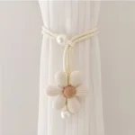 2-Piece Floral Pearl Curtain Tiebacks 5 pearl curtain tiebacks Kenya