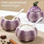 purple ceramic storage jar Kenya
