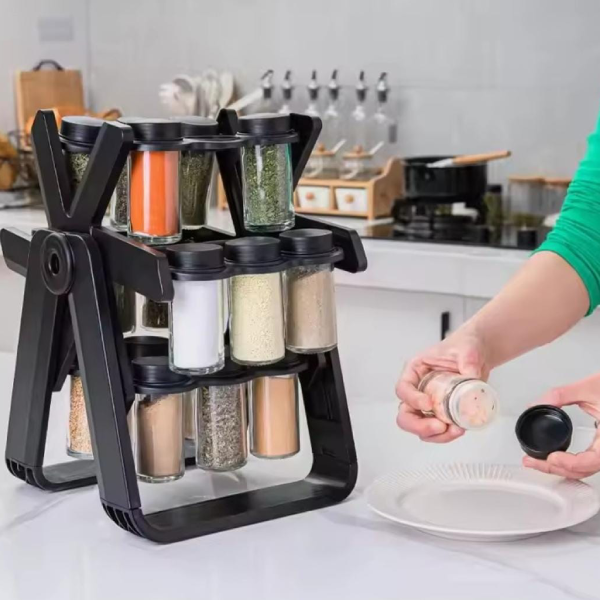 Rotating Spice Jars