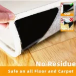 4-Piece Ruggies Rug & Carpet Mat Gripper Set 6 rug non slip grippers Kenya