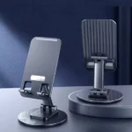 Heavy-Duty Metallic Foldable Phone & Tablet Stand 2 Foldable Phone & Tablet Stand