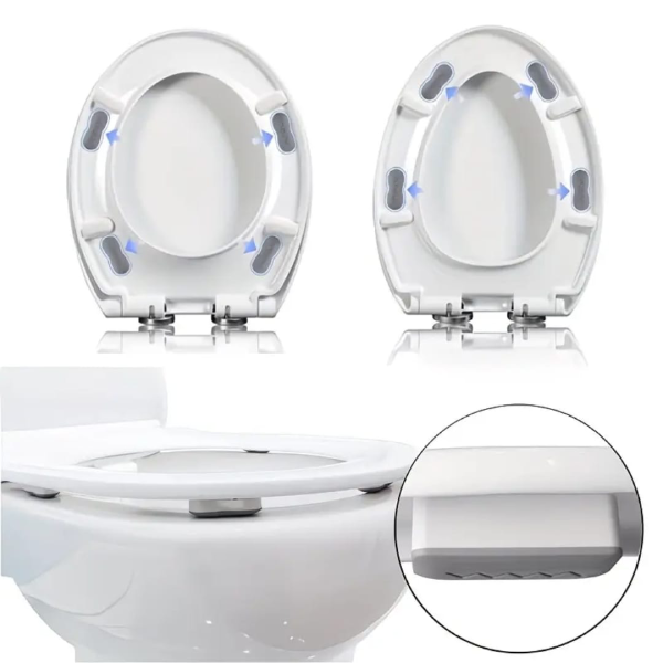 4-Piece Toilet Seat Cushions
