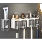 Toothbrush Holder & Toothpaste Dispenser with 4 Cups 4 toothpaste dispenser Kenya