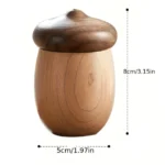 Creative Walnut Cotton Swab & Toothpick Holder 4 toothpick holder Kenya