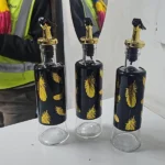 500ml Oil & Vinegar Glass Dispenser Bottle 2 Glass Dispenser Bottle