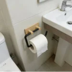 Wood Grain No-Drill Toilet Paper Holder 3 wood grain toilet paper holder Kenya