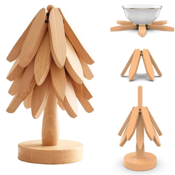 wooden trivet Kenya