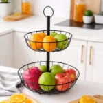 2 Tier Fruit Basket Holder