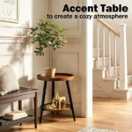 High Quality 2-Tier Round Side Table 4 2 tier side table Kenya