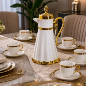Flask with Gold Handle